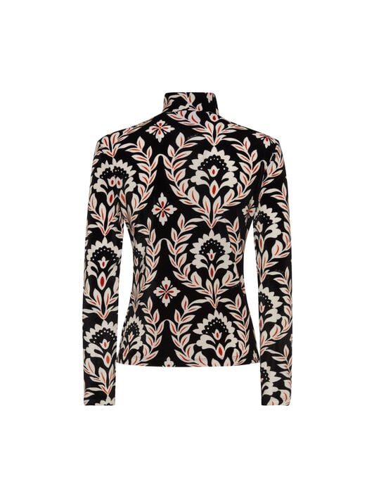 Turtleneck La DoubleJ: Ghirlanda Black Turtleneck La DoubleJ: Ghirlanda Black SHI0030VEL006
