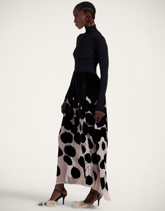 Lunaria Knit Dress La DoubleJ: Lunaria Black Lunaria Knit Dress La DoubleJ: Lunaria Black DRE0829KNI131