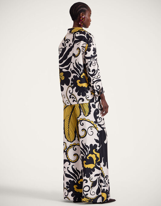 Palazzo Pants La DoubleJ: Marea Black & White Palazzo Pants La DoubleJ: Marea Black & White TRO0003SIL001