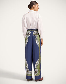 Brooklyn Pants La DoubleJ: Bounty Placée Navy TRO0175VIS011