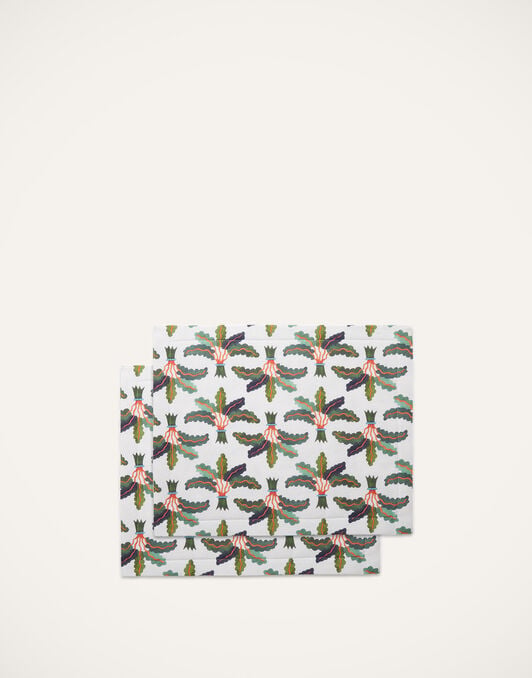 Placemat Set Of 2 La DoubleJ: Palms TBM0001LIN005