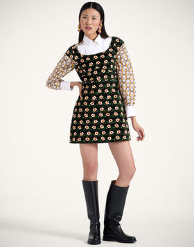 Mini Arabesque Dress La DoubleJ: Mayfair Black DRE0833VEL001