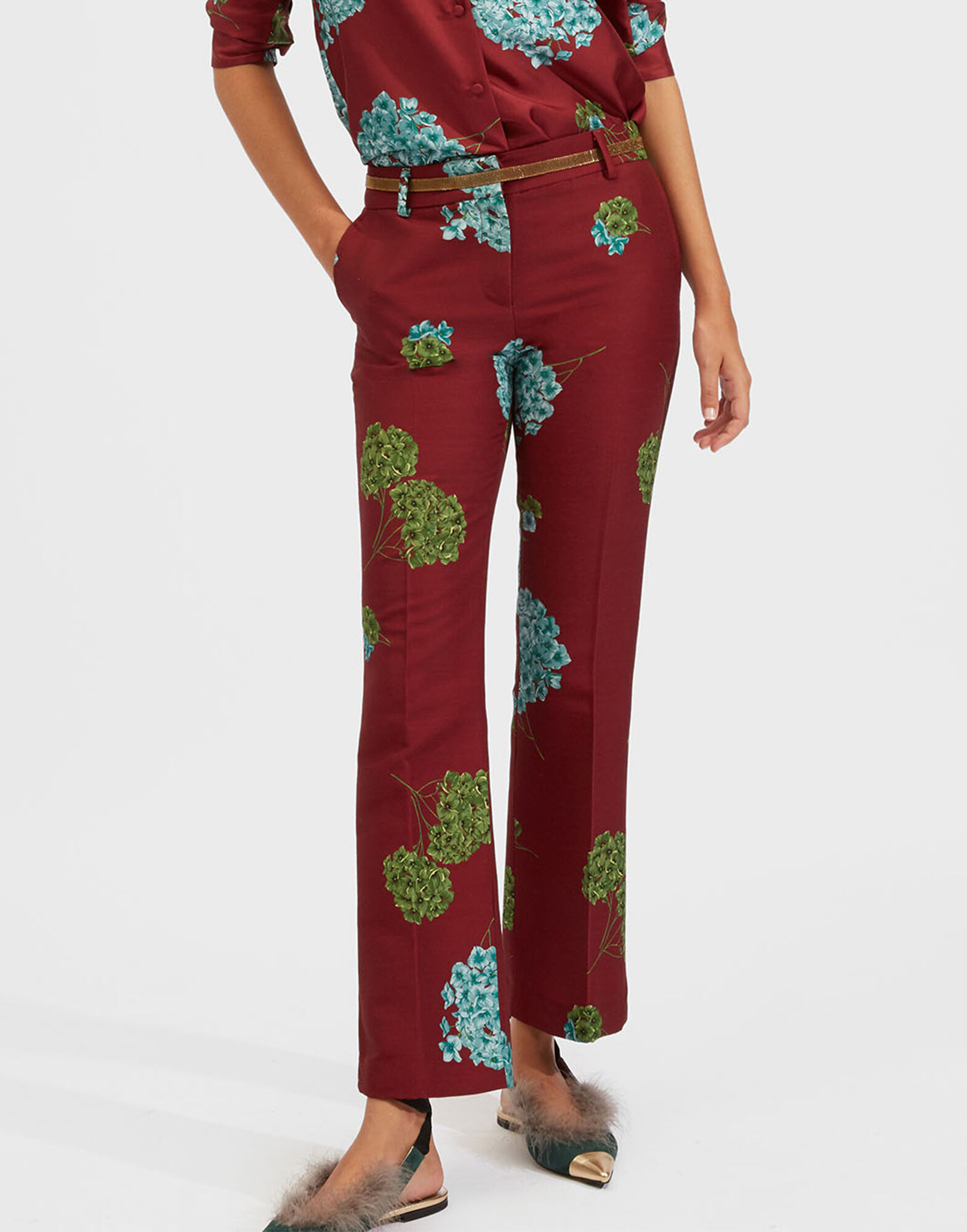 24/7 Pants La DoubleJ: Ortensia Bordeaux 24/7 Pants La DoubleJ: Ortensia Bordeaux TRO0069CAD001