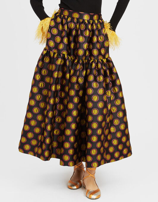 Oscar Skirt La DoubleJ: Winter Sun Black Oscar Skirt La DoubleJ: Winter Sun Black SKI0012JCQ060