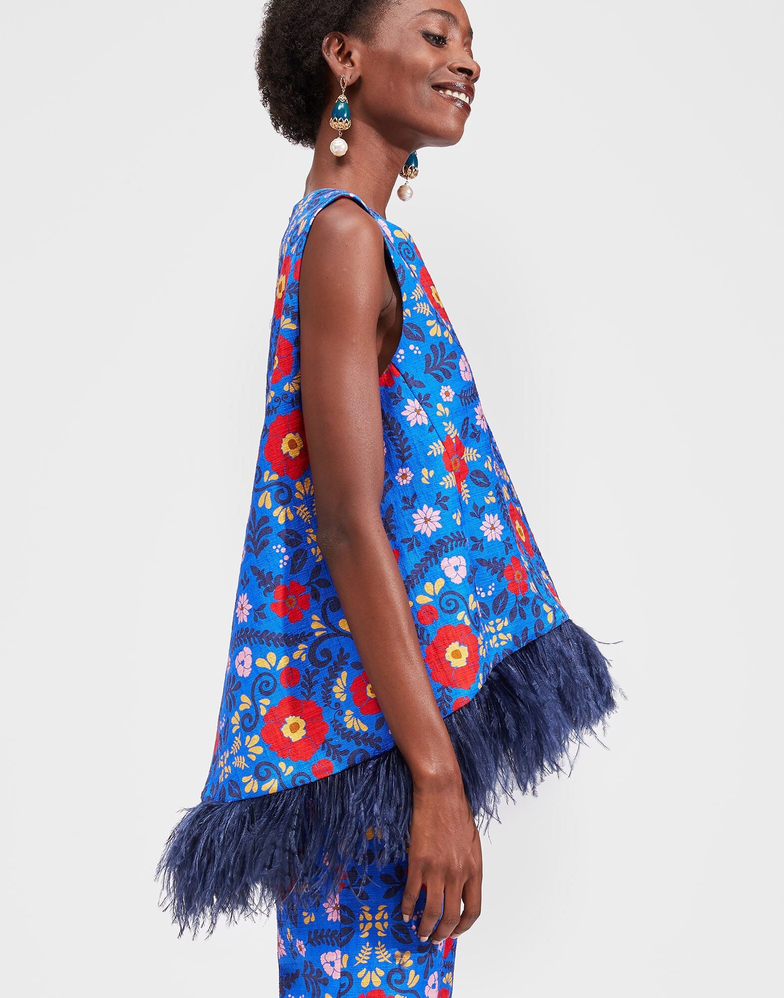 La Scala Top (With Feathers) La DoubleJ: Heckfield La Scala Top (With Feathers) LaDoubleJ: Heckfield TOP0013COT005