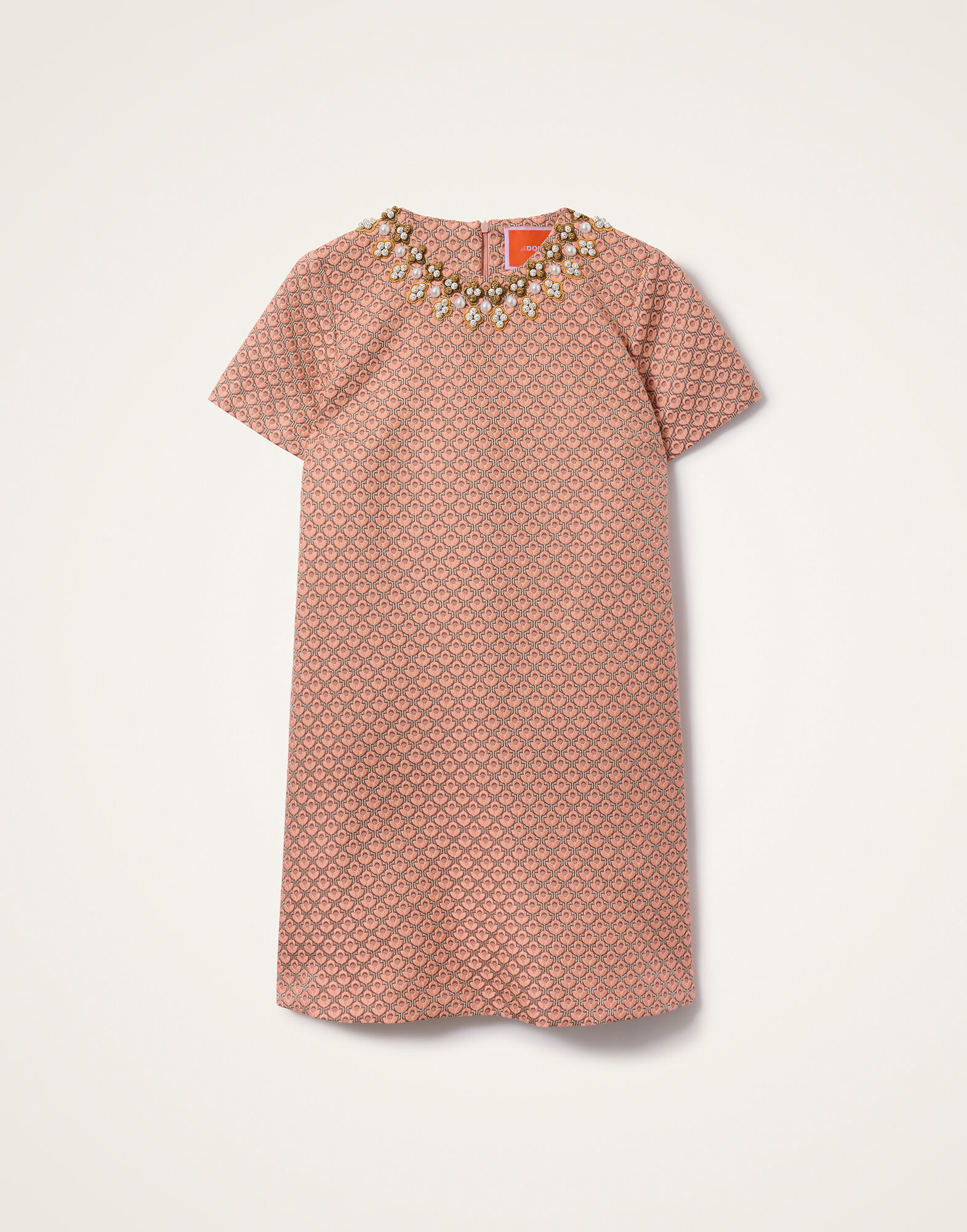 Mini Swing Dress La DoubleJ: Tulip Pale Pink Mini Swing Dress La DoubleJ: Tulip Pale Pink DRE1069JCQ088