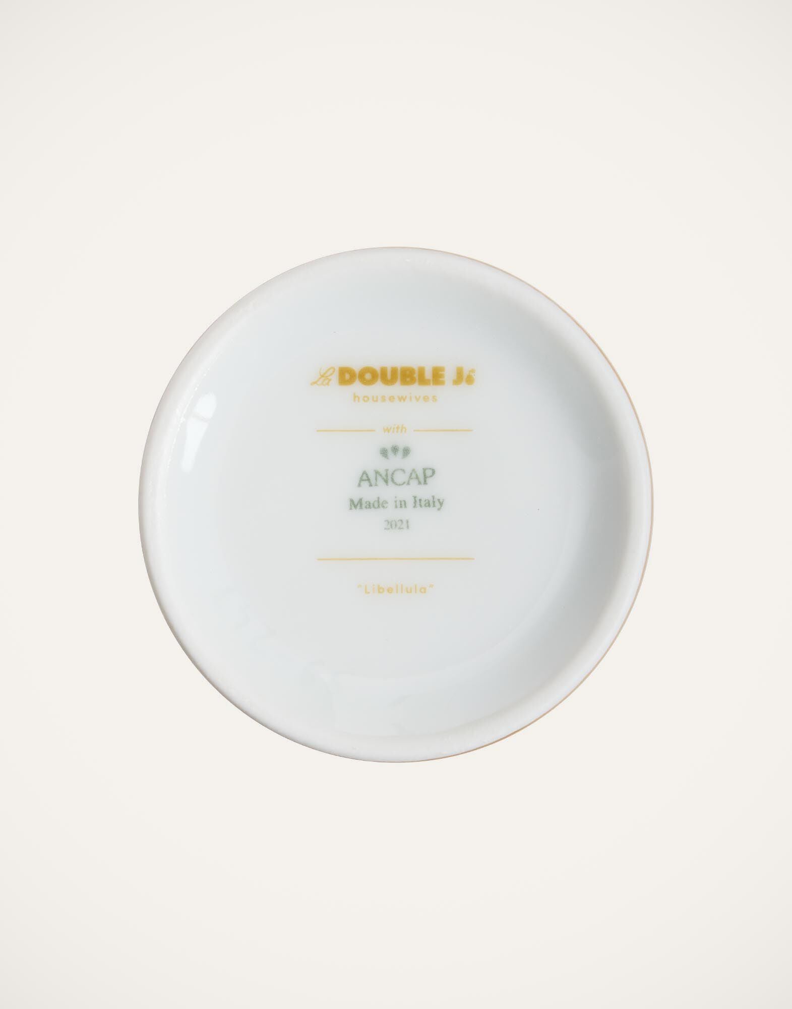 Decorative Cup La DoubleJ: Libellula Green Decorative Cup La DoubleJ: Libellula Green VAS0008CER001