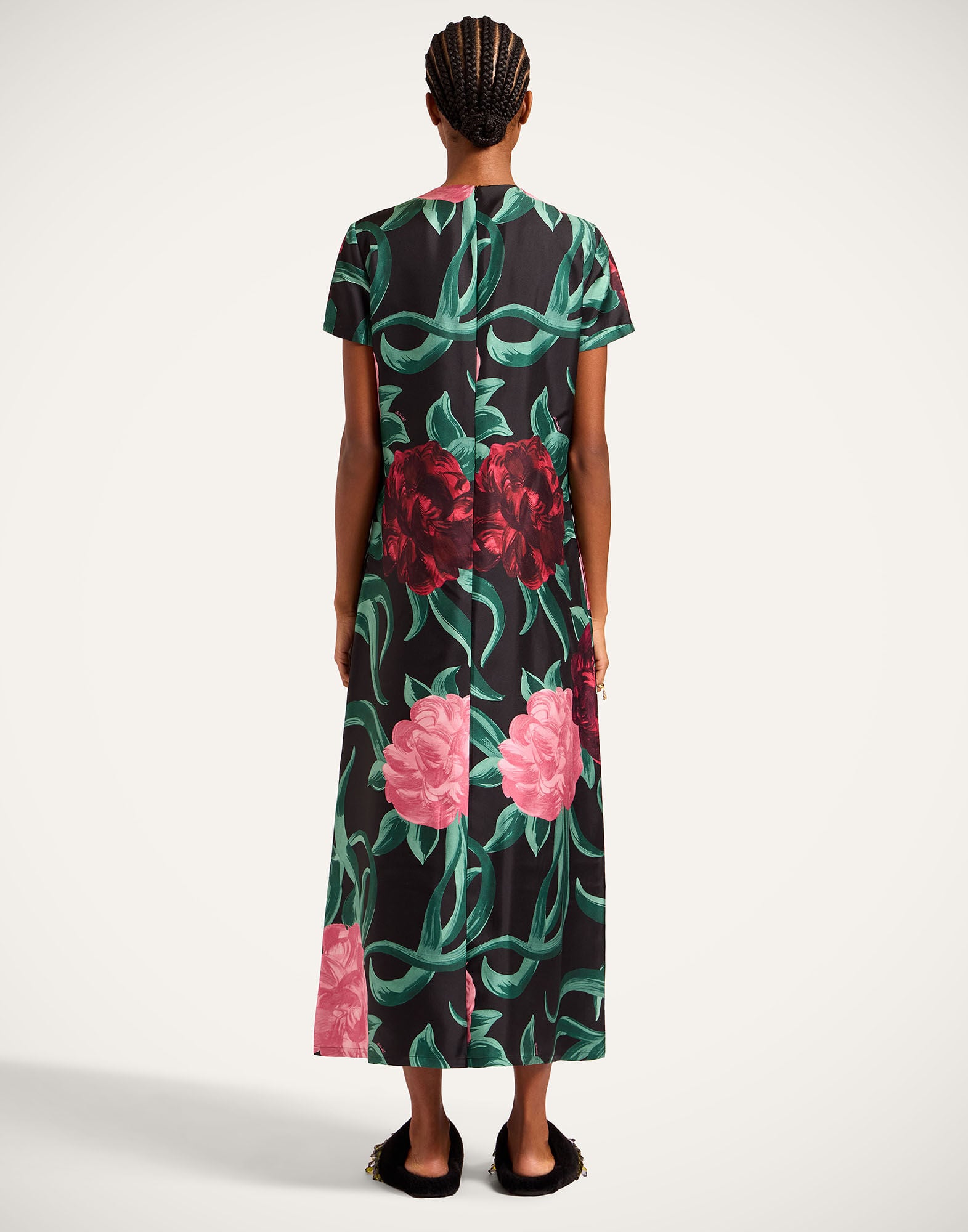 Swing Dress La DoubleJ: Peony Black Swing Dress La DoubleJ: Peony Black DRE0001SIL001