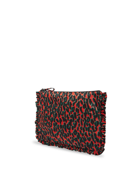 Hand Pochette La DoubleJ: Leopard Rosso Hand Pochette LaDoubleJ: Leopard Rosso BAG0002NYL001