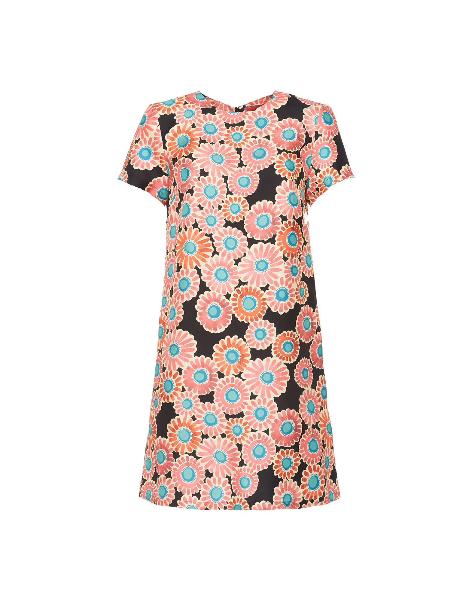 Mini Swing Dress La DoubleJ: Crazy Daisy Black Mini Swing Dress La DoubleJ: Crazy Daisy Black DRE0963SIL006