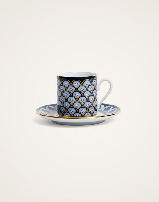 Impero Espresso Cup Set Of 2 La DoubleJ: Odysseus Midnight Blue Impero Espresso Cup Set Of 2 La DoubleJ: Odysseus Midnight Blue CUP0011CER001