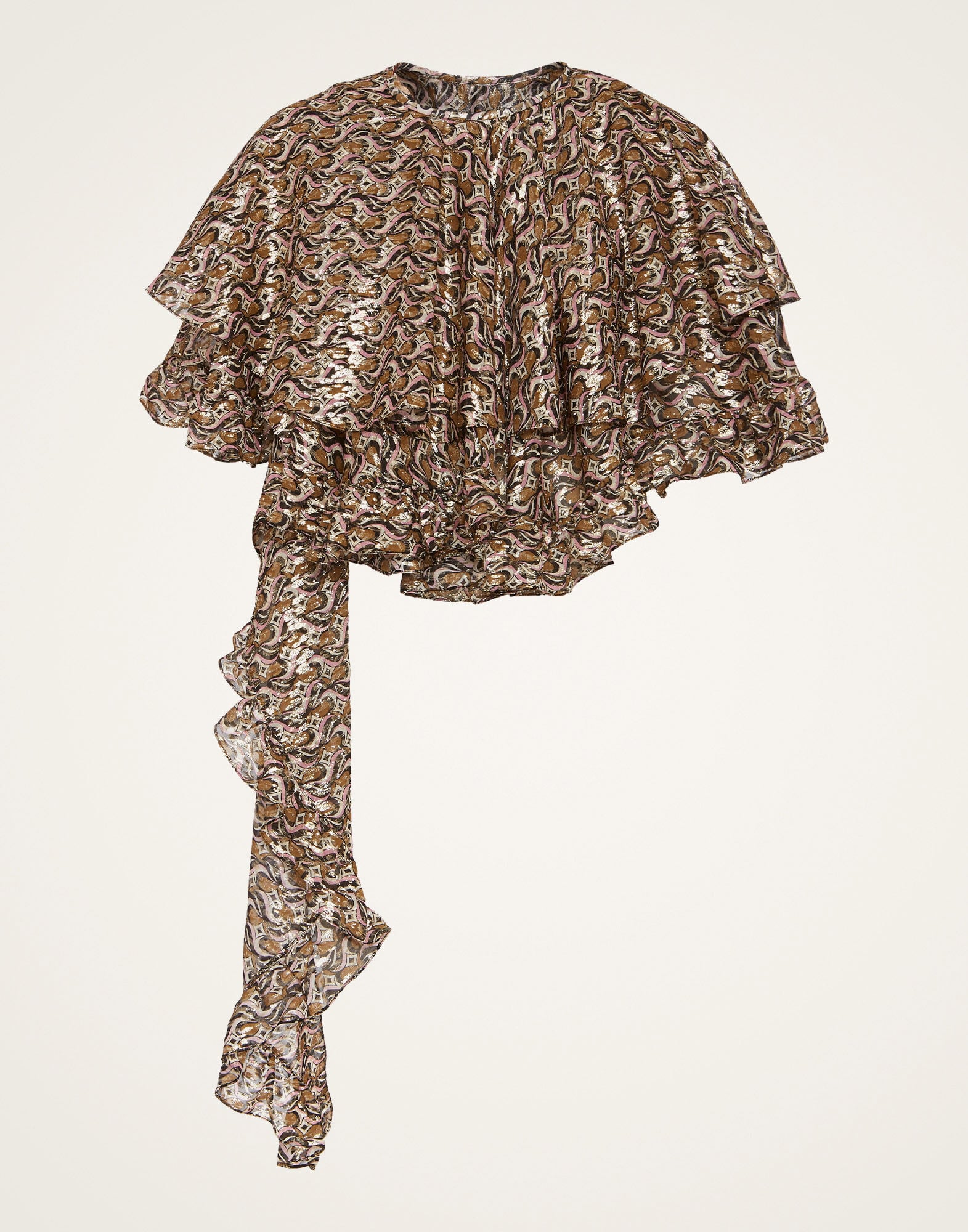 Ball Drop Mini Cape La DoubleJ: Jive Pink Ball Drop Mini Cape La DoubleJ: Jive Pink SCA0056FCP006