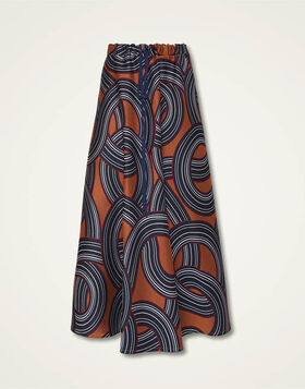 Drawstring Skirt La DoubleJ: Montecarlo Blue SKI0098JCQ097