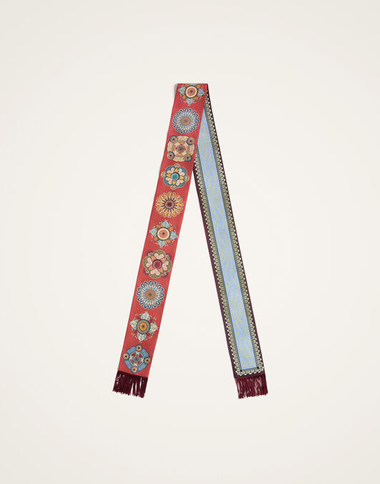 Skinny Scarf La DoubleJ: Nucleus Placée Rust SCA0075SIL006