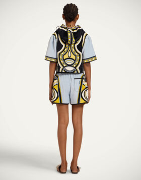 Pull-Up Shorts La DoubleJ: Sanctuary Placée Light Blue TRO0204JER084