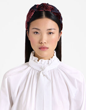 Love Knot Headband La DoubleJ: Cherubs Blue HEB0015DEV002