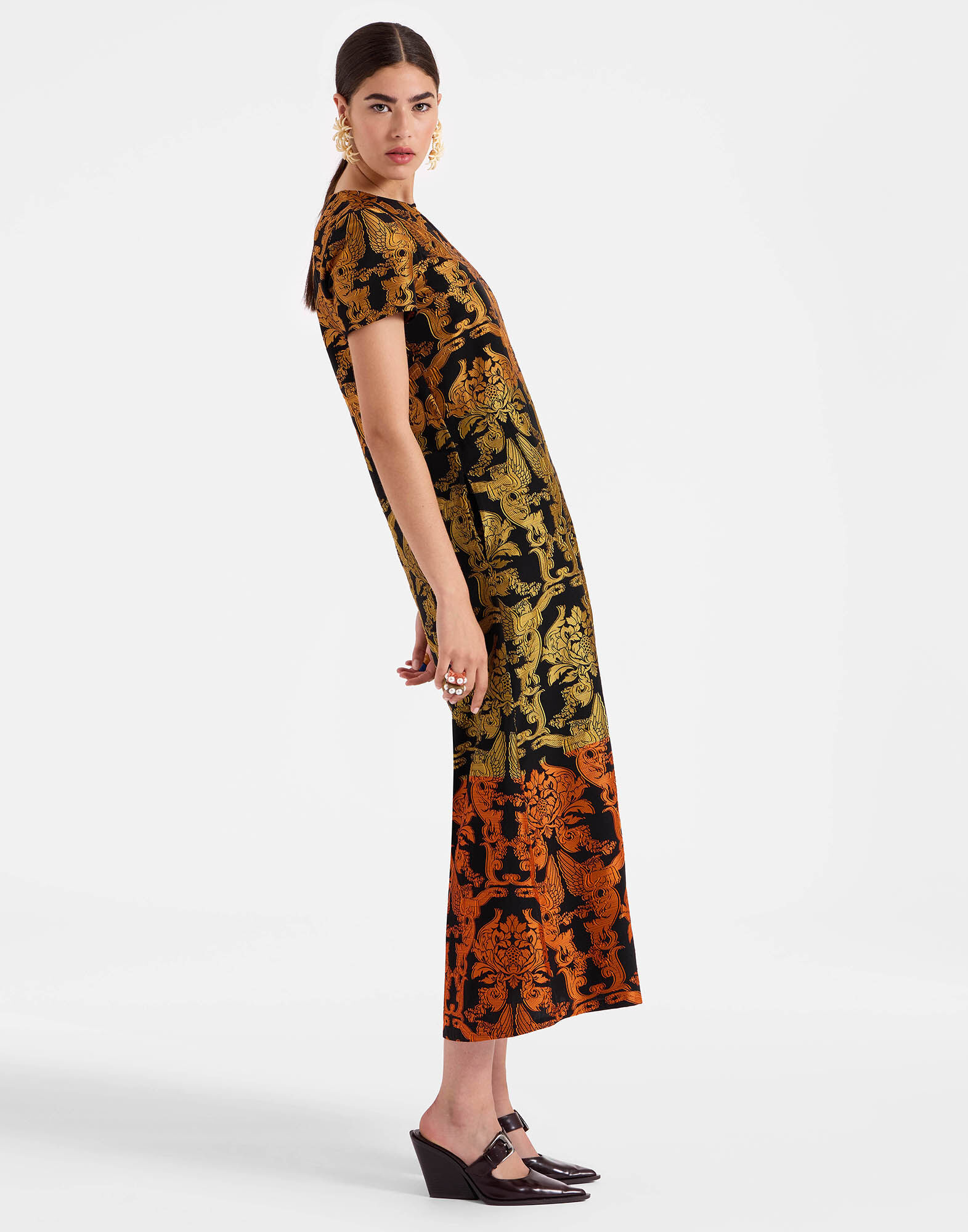Super Swing Dress La DoubleJ: Cherubs Multicolor DRE0001JCQ089