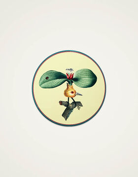 Disk Placemat La DoubleJ: Leafflyer Pale Yellow PMT0016CRK001