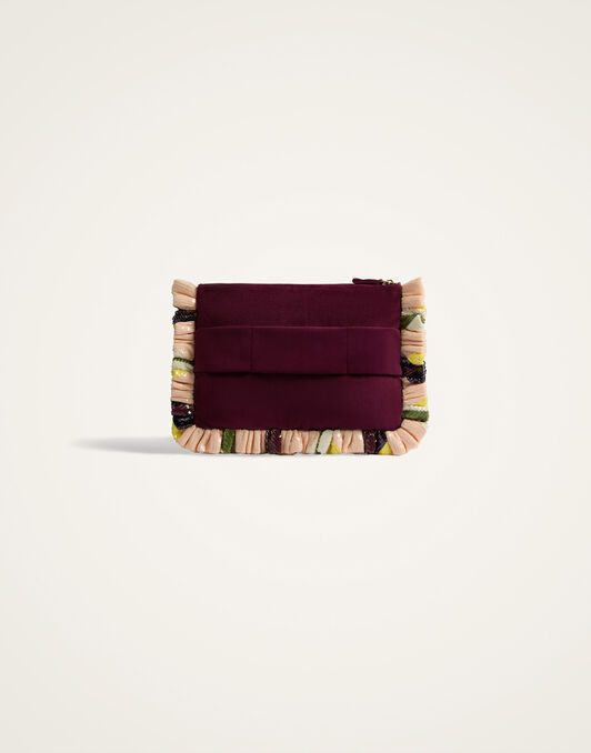 Hand Pochette La DoubleJ: Farfalla Ivory BAG0081PAI016