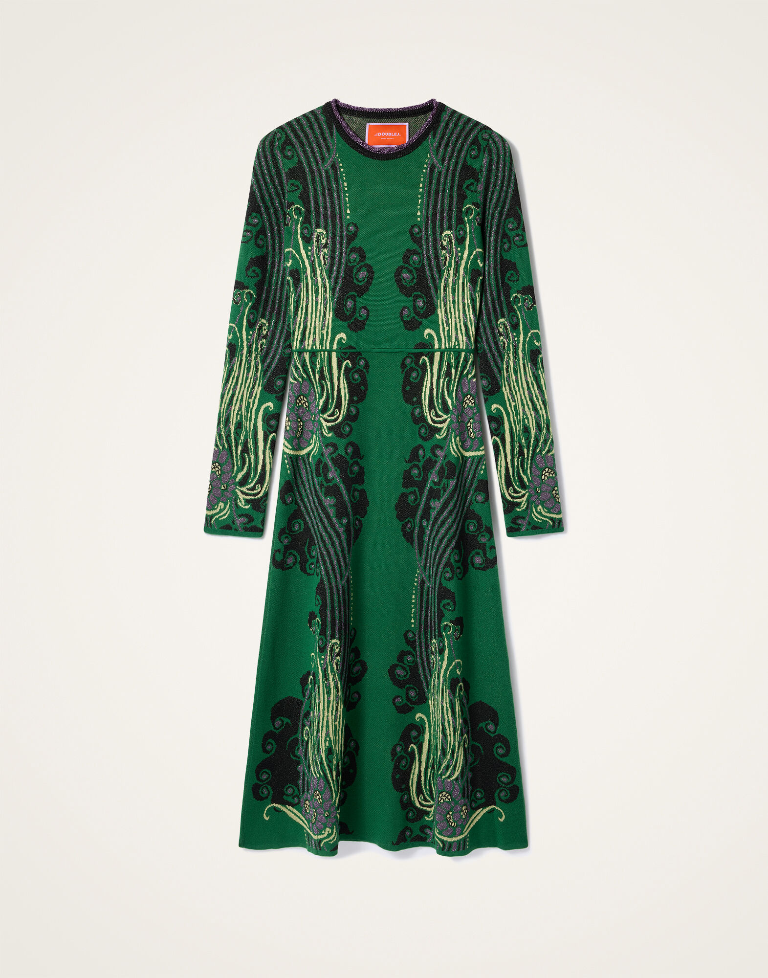 Bee Dress La DoubleJ: Atlantis Green Bee Dress La DoubleJ: Atlantis Green DRE1006KNI187
