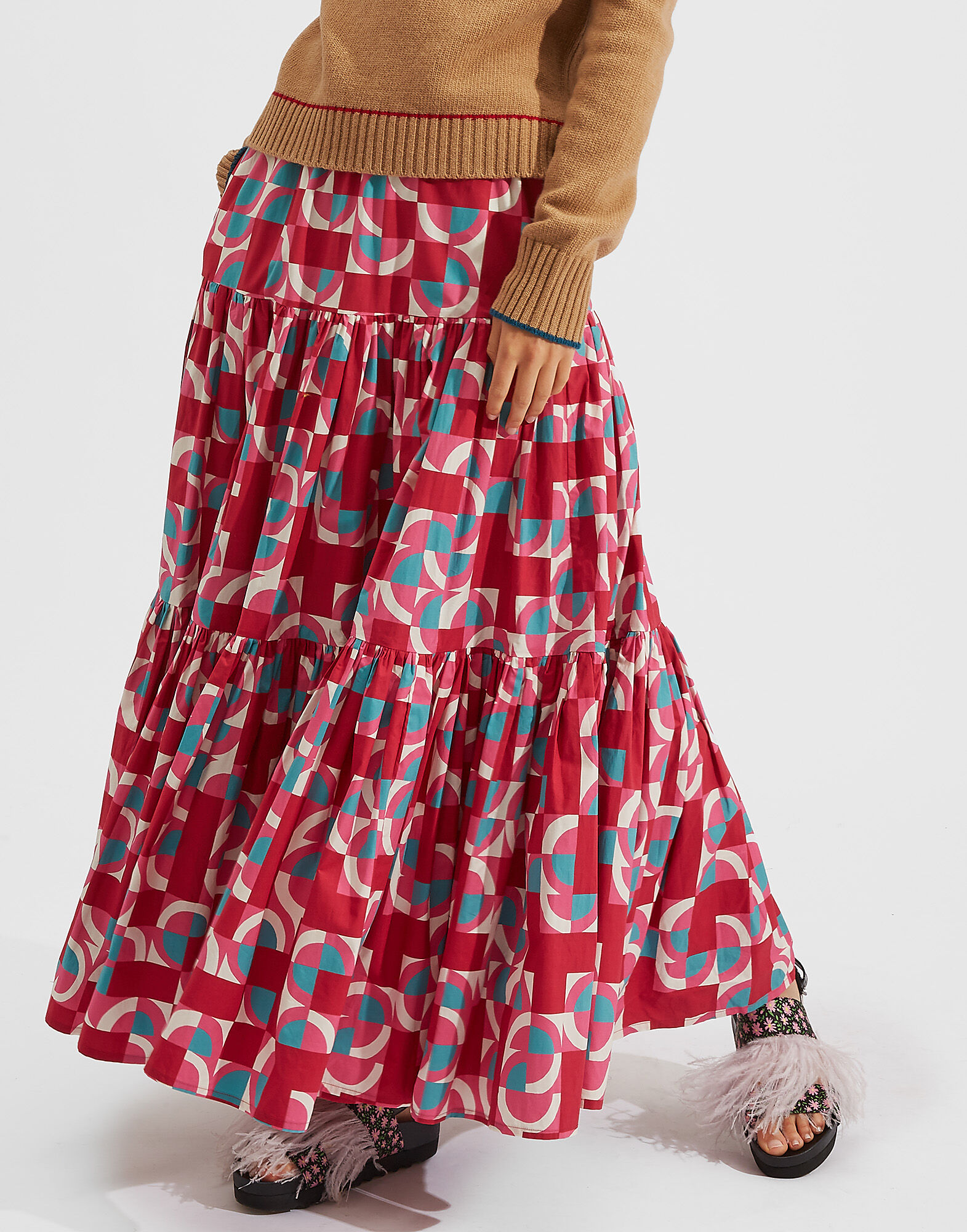 Big Skirt La DoubleJ: Mezza Luna Big Skirt LaDoubleJ: Mezza Luna SKI0001COT020