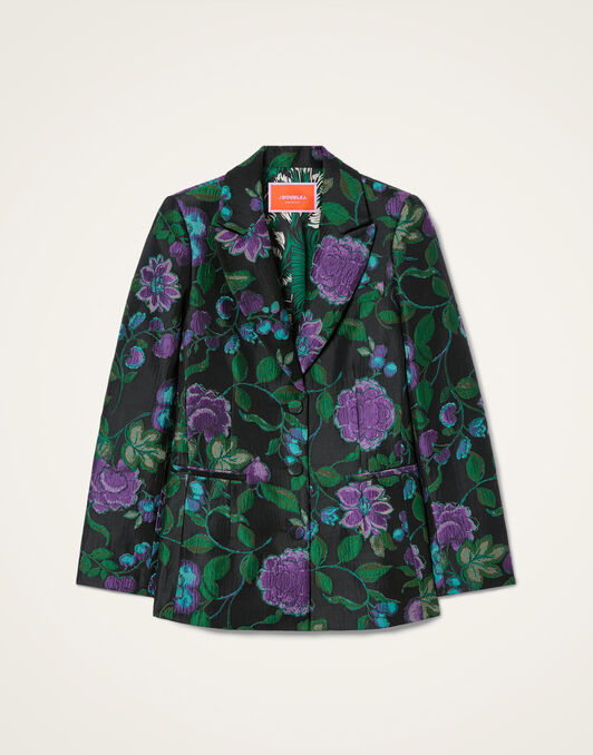 24/7 Jacket Bis La DoubleJ: Botanical Black JAC0063JCQ144