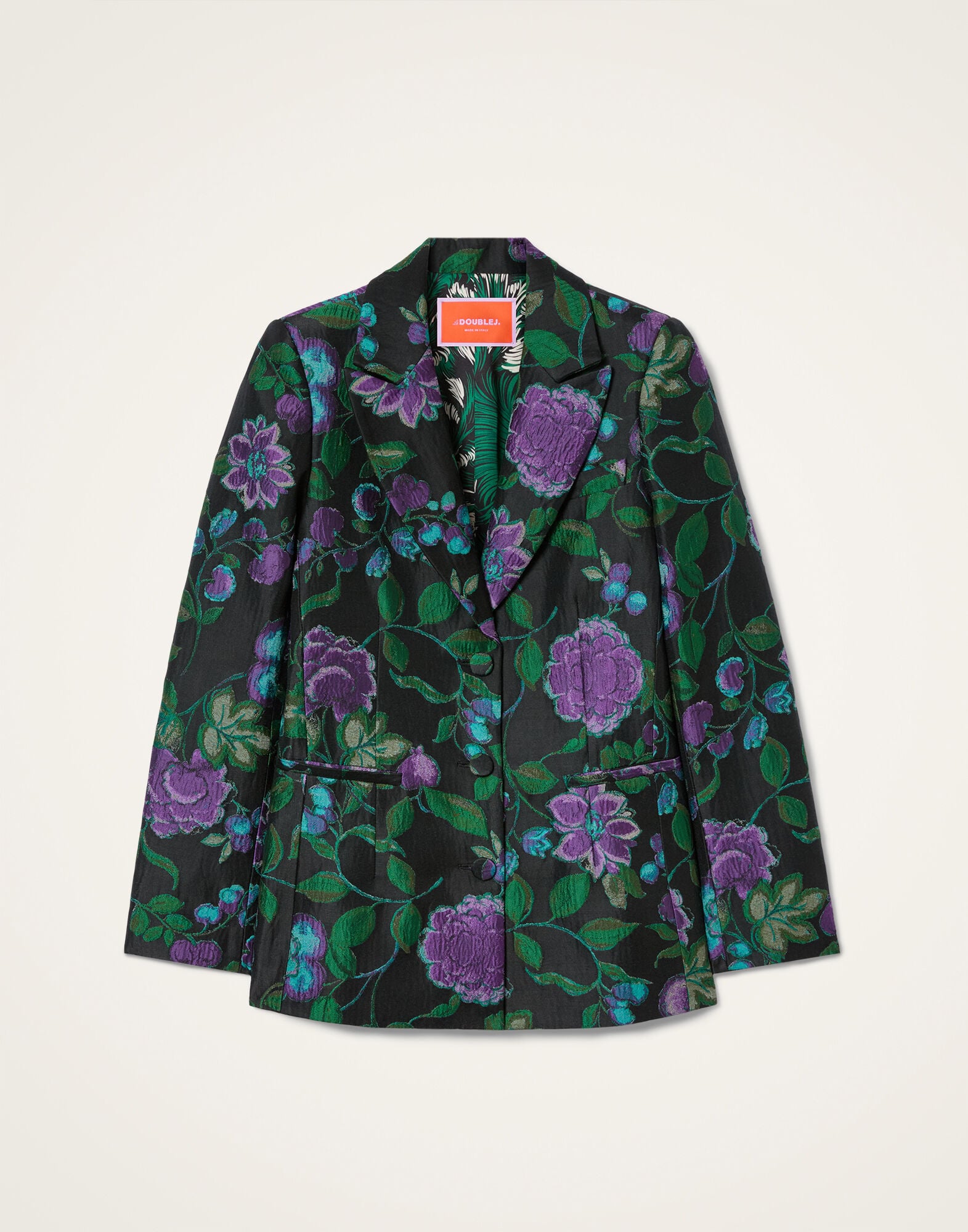 24/7 Jacket Bis La DoubleJ: Botanical Black JAC0063JCQ144