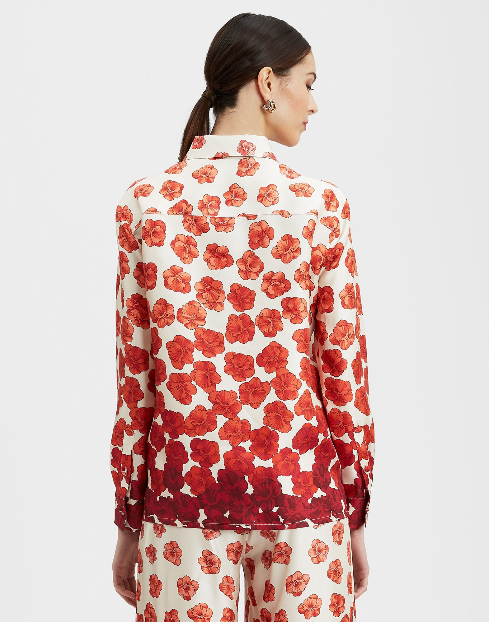 Boy Shirt La DoubleJ: Haze Placèe Red SHI0040SIL006