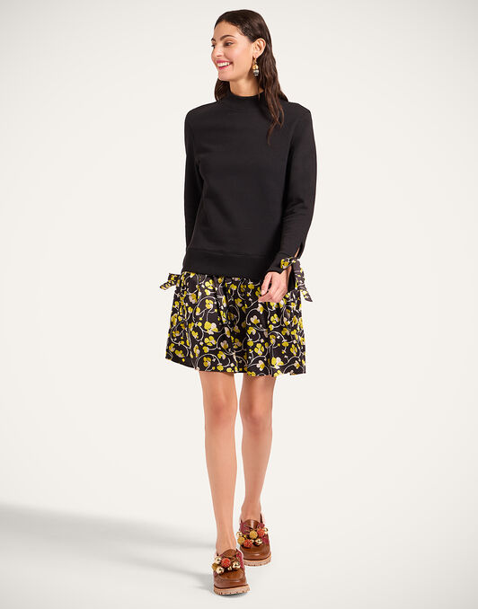 Sporty Dress La DoubleJ: Honeysuckle Black DRE0453FOD001