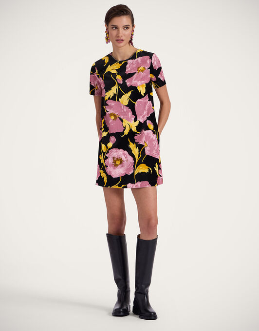 Mini Swing Dress La DoubleJ: Sylph Black Mini Swing Dress La DoubleJ: Sylph Black DRE0658VEL001