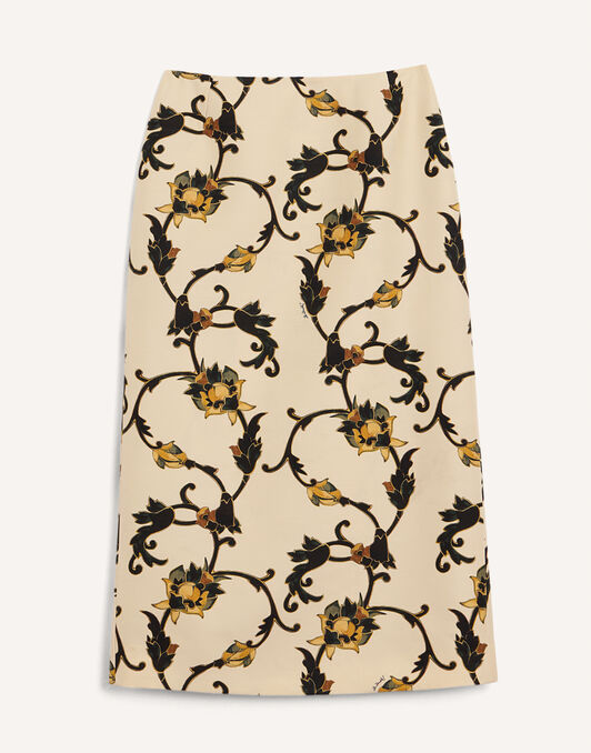 Pencil Skirt La DoubleJ: Buttercup White SKI0011CAD001