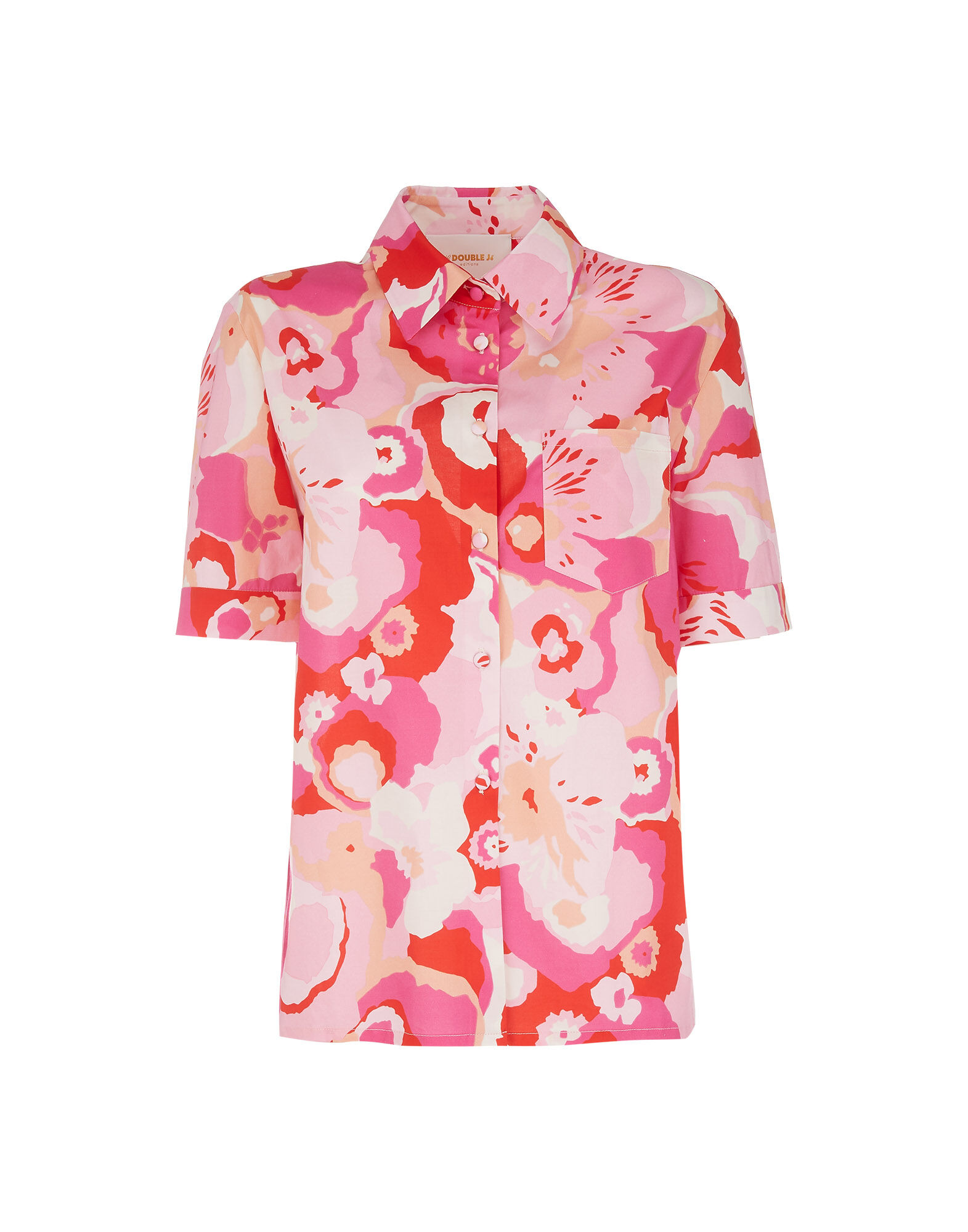 Clerk Shirt La DoubleJ: Peonia Rosa Clerk Shirt LaDoubleJ: Peonia Rosa SHI0020COT020