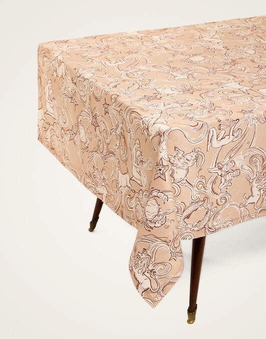 Medium Tablecloth La DoubleJ: Cosmos Dusty Pink Medium Tablecloth La DoubleJ: Cosmos Dusty Pink TBC0017LIN008