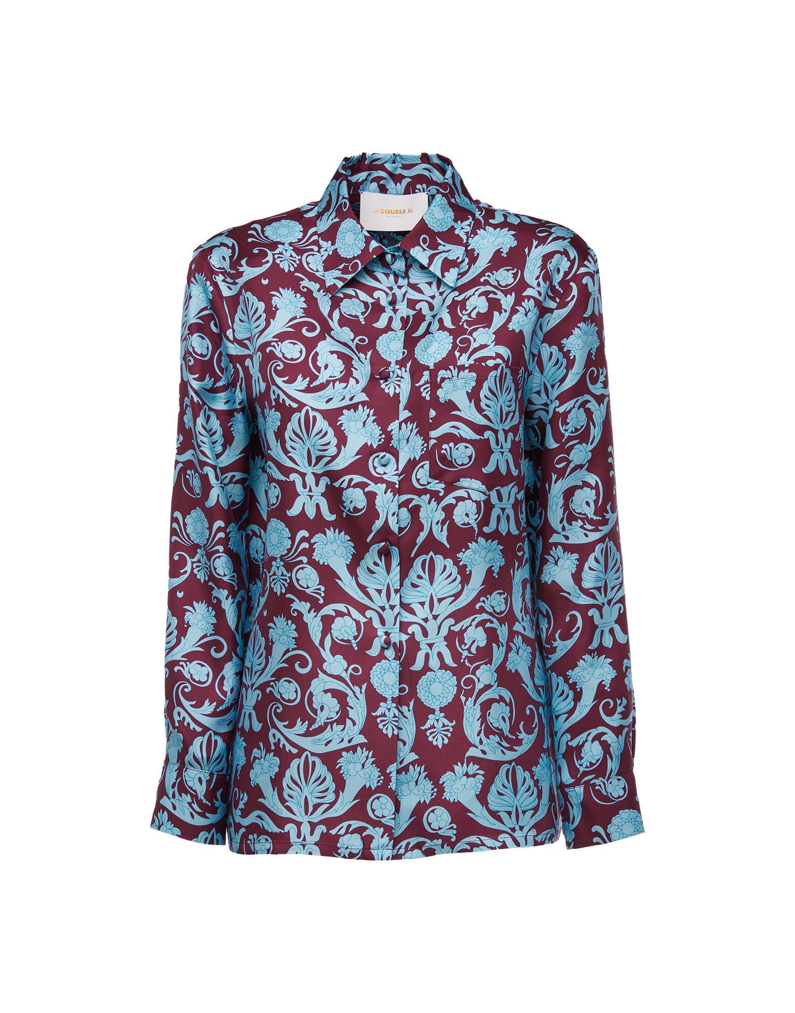 Boy Shirt La DoubleJ: Brocade SHI0040SIL006