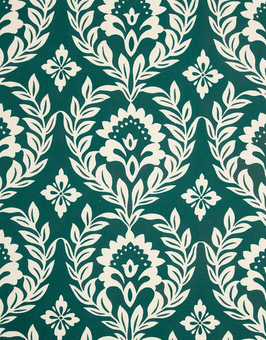 Herringbone Runner La DoubleJ: Green Garland RUN0001COT040