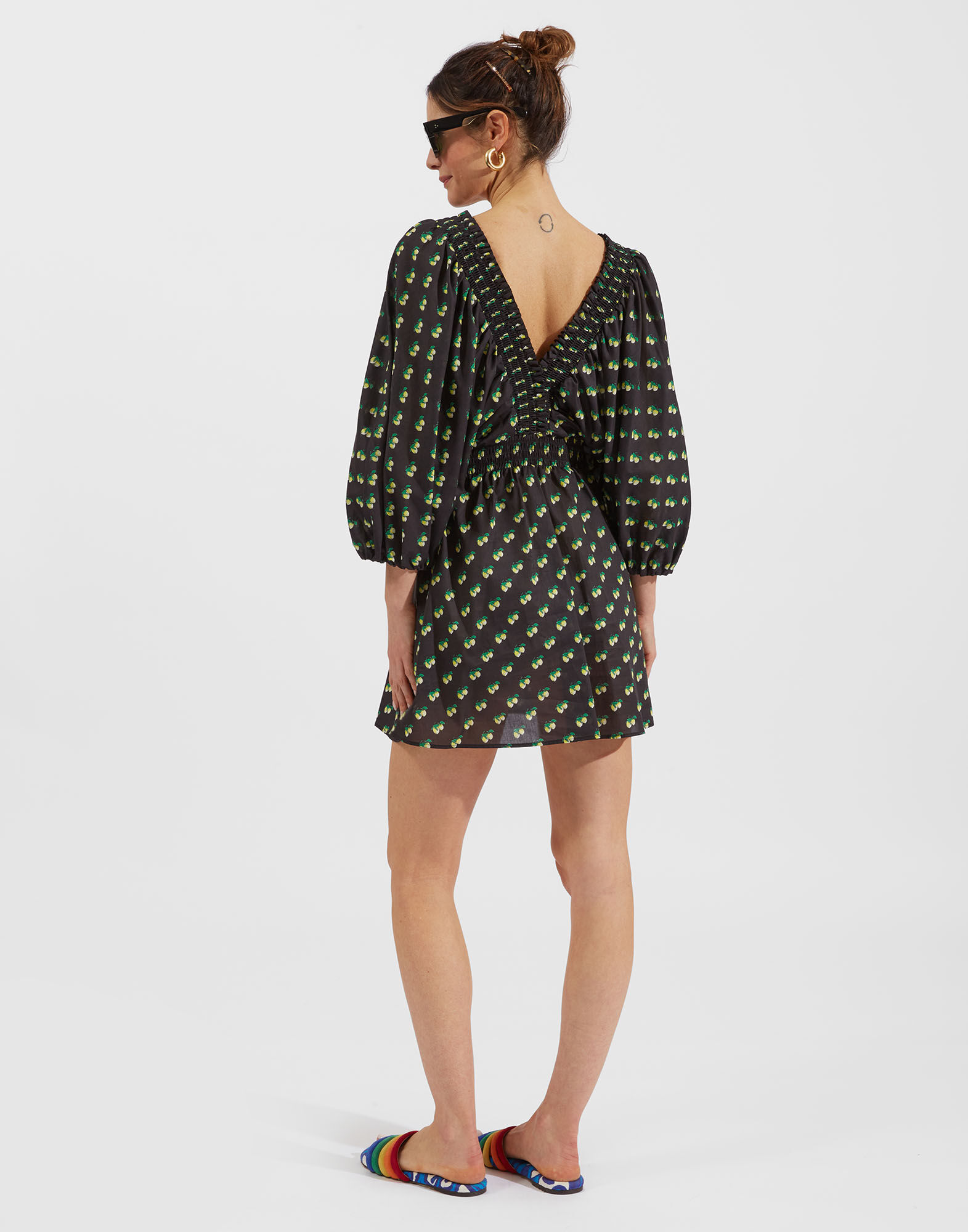 Bayside Mini Dress La DoubleJ: Limoncello Bayside Mini Dress La DoubleJ: Limoncello DRE0482COT003