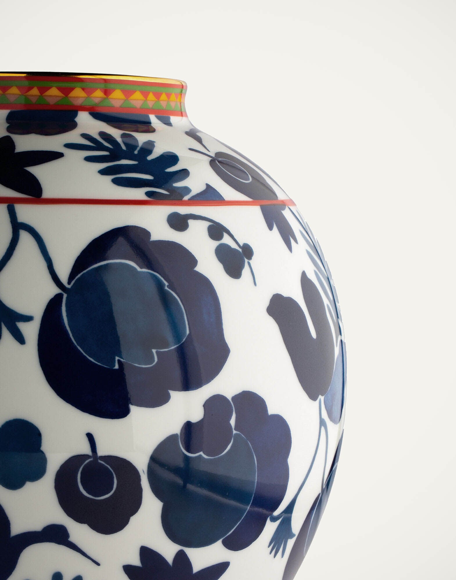 Bubble Vase La DoubleJ: Wildbird Blu Bubble Vase La DoubleJ: Wildbird Blu VAS0003CER001