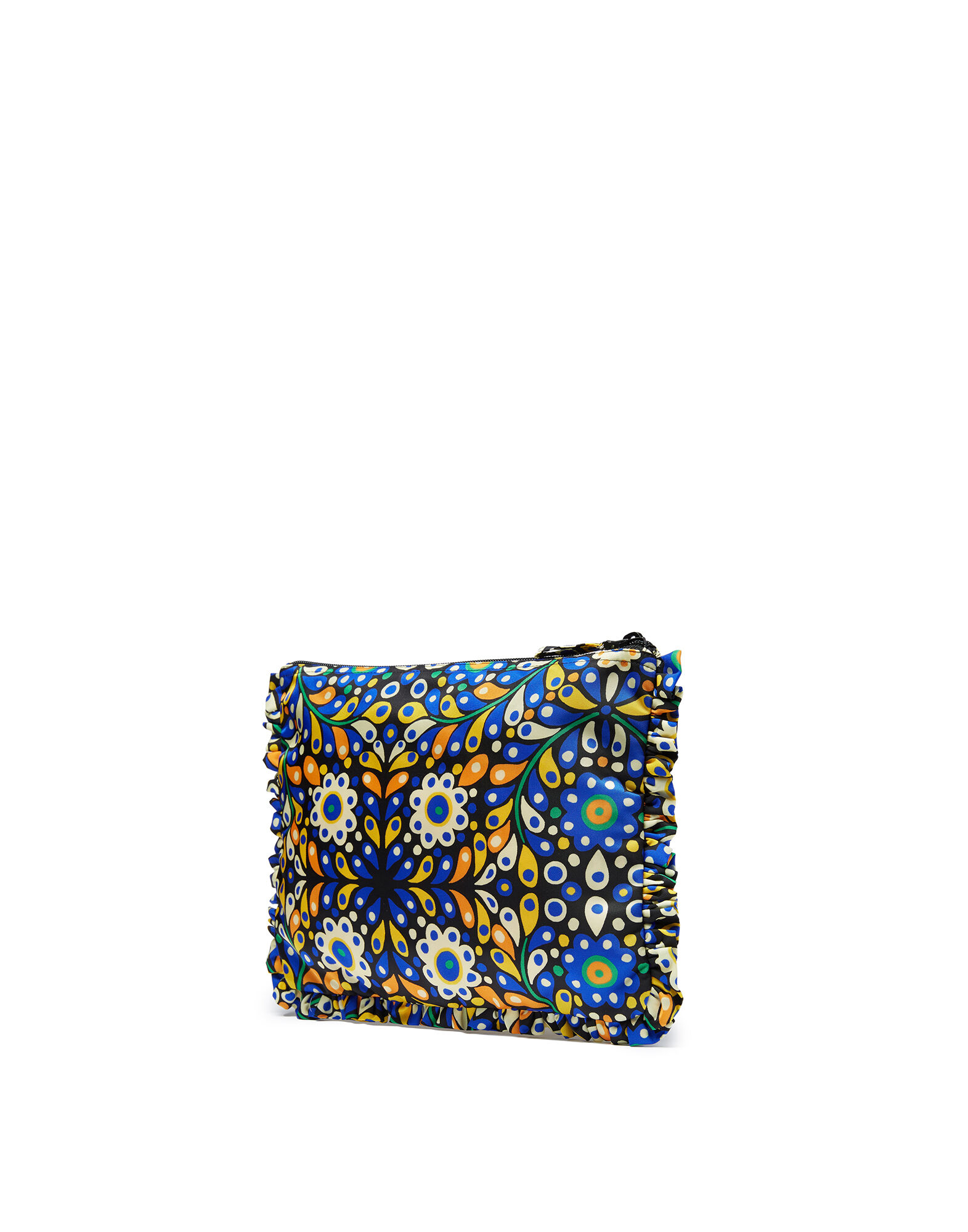 Hand Pochette La DoubleJ: Confetti Blu Hand Pochette LaDoubleJ: Confetti Blu BAG0002NYL001