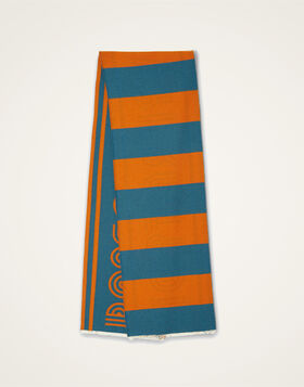 Raise Your Vibration Scarf La DoubleJ: Dark Green SCA0045WOL015