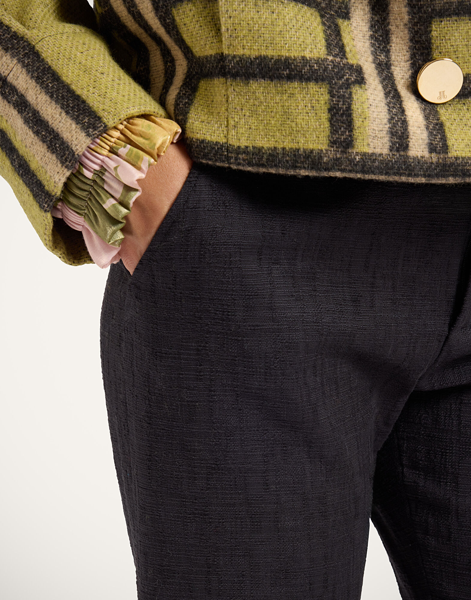 Hendrix Pants La DoubleJ: Solid Black Hendrix Pants La DoubleJ: Solid Black TRO0014COT005