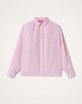La Scala Shirt La DoubleJ: Solid Pink SHI0183COT100