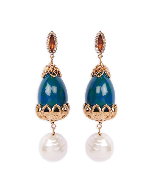 Medici Earrings LaDoubleJ: Solid Acquamarine EAR0006BRA001