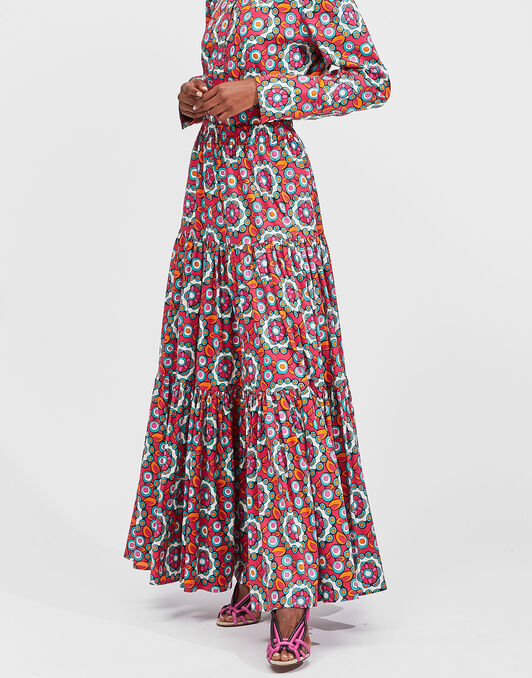 Big Skirt LaDoubleJ: Kaleidoscope Fuxia SKI0001COT020