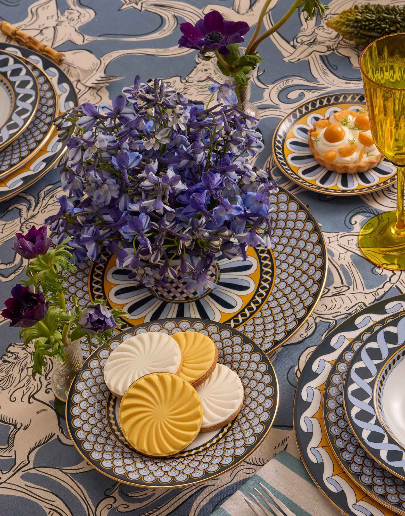 Serving Platter La DoubleJ: Napoli Midnight Blue Serving Platter La DoubleJ: Napoli Midnight Blue PLA0001CER001