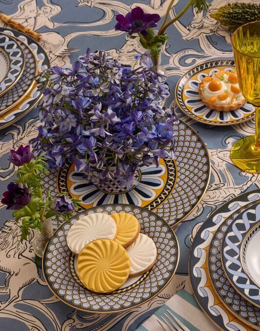 Serving Platter La DoubleJ: Napoli Midnight Blue Serving Platter La DoubleJ: Napoli Midnight Blue PLA0001CER001