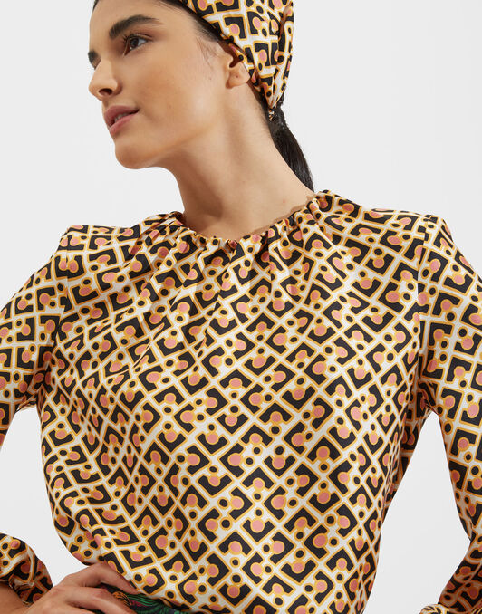 Charming Top La DoubleJ: Puzzle Rosa TOP0021SIL001