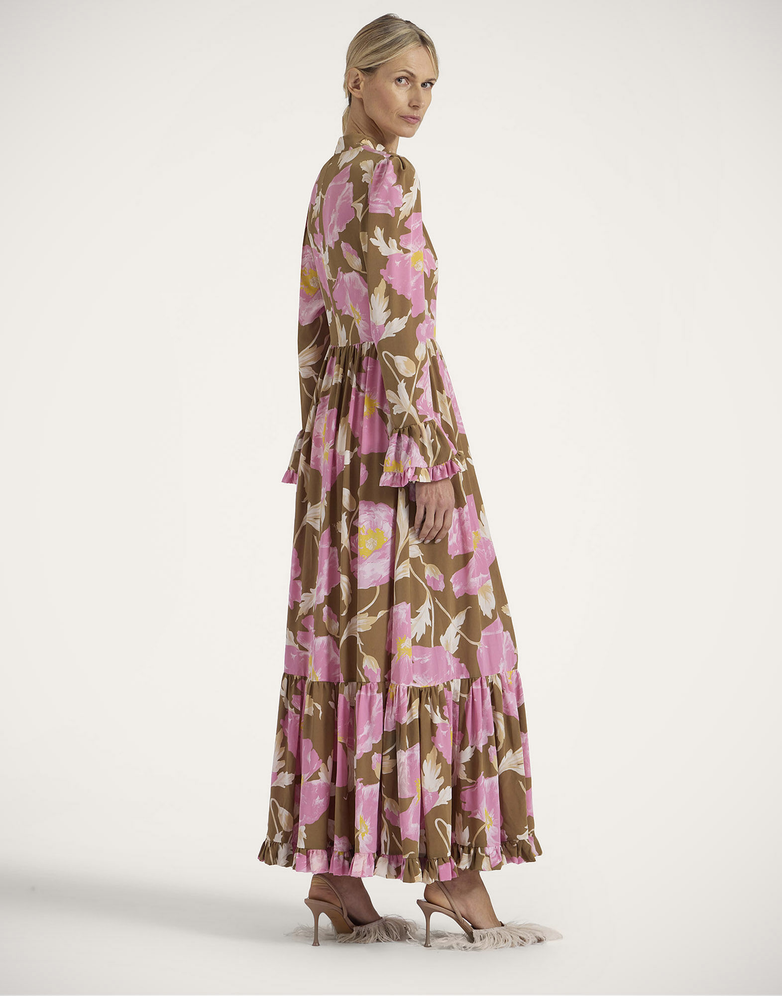 Visconti Dress La DoubleJ: Sylph Khaki DRE0041CRE001