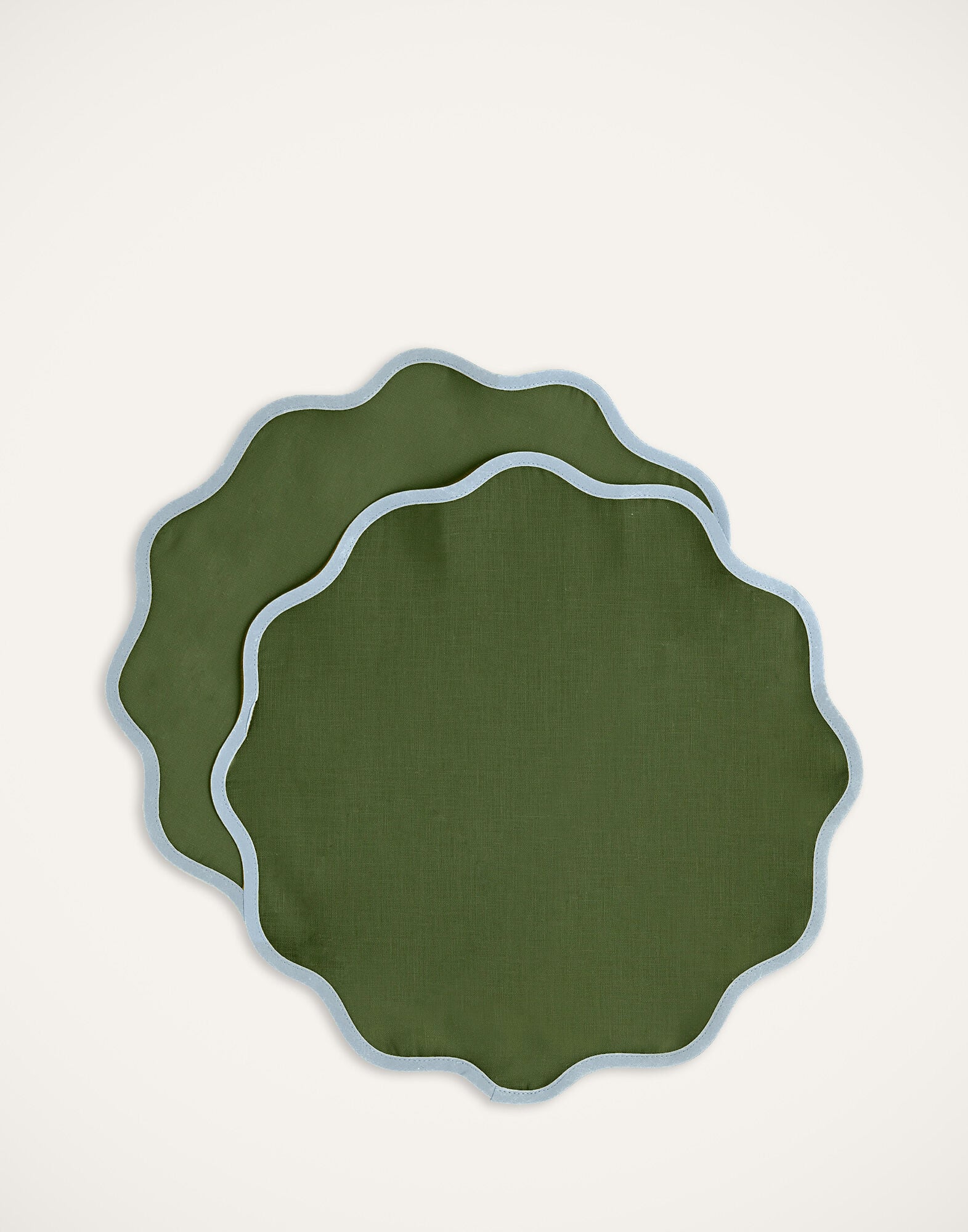 Cloud Placemat Set of 2 La DoubleJ: Rainbow Bosco TBM0003LIN006