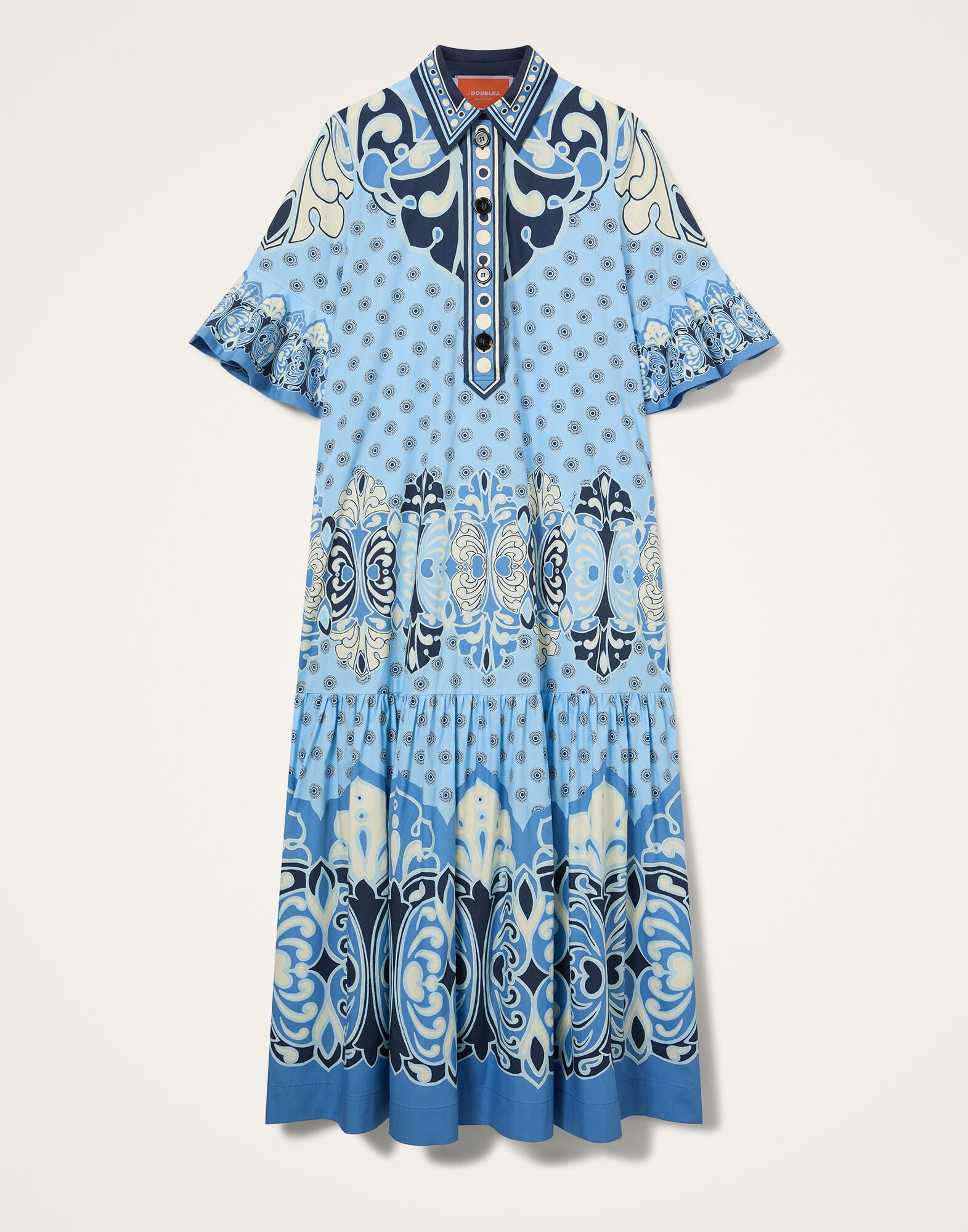 Artemis Dress La DoubleJ: Cocoon Placée Blue Artemis Dress La DoubleJ: Cocoon Placée Blue DRE0201COT097