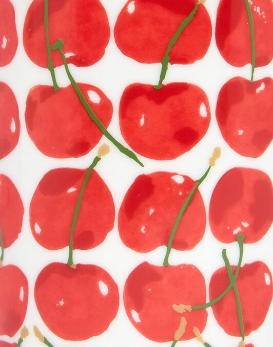 Decorative Cup La DoubleJ: Cherries Ivory VAS0008CER001